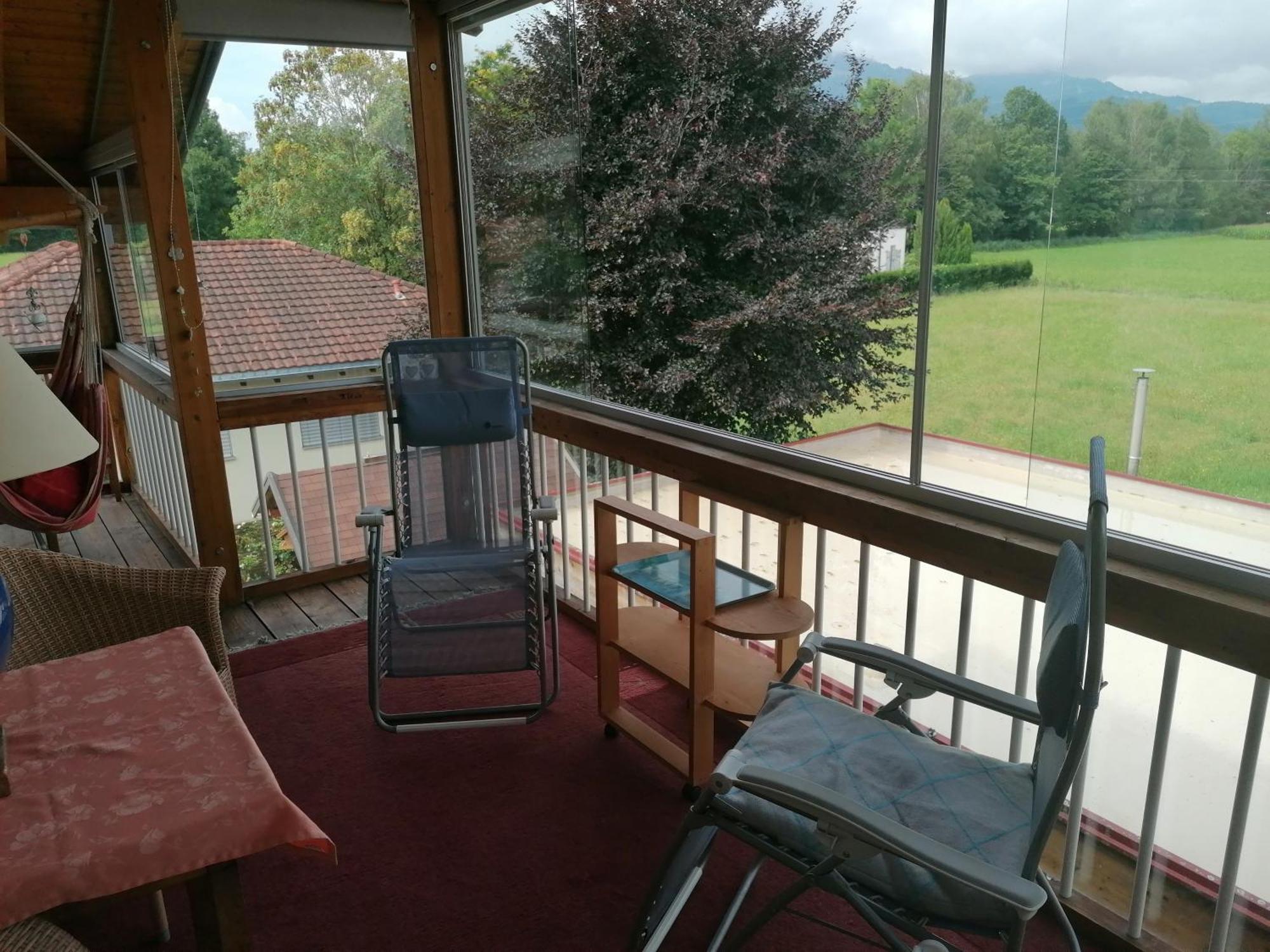 Ferienwohnung Am Rhein Koblach Exteriér fotografie